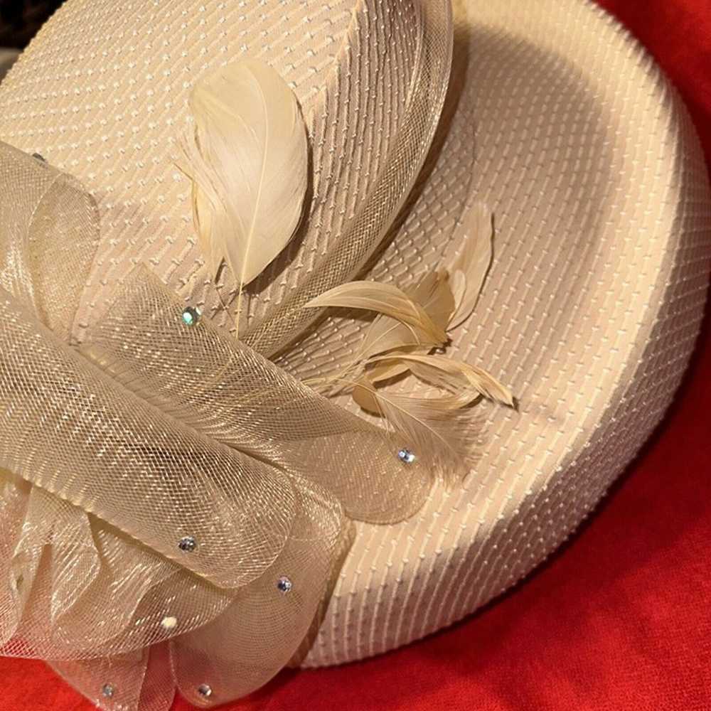 SHE'S LINE Women’s Hat Beige DressyNew York Vinta… - image 3