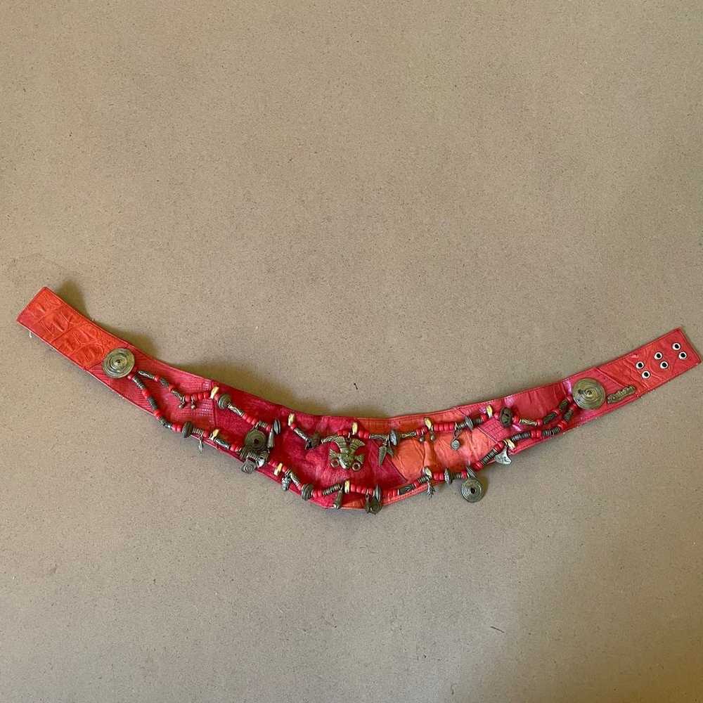 Rare Vintage Leatherock Belt - image 5