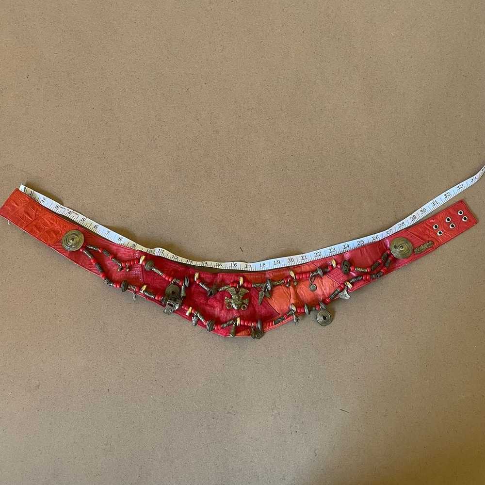 Rare Vintage Leatherock Belt - image 6