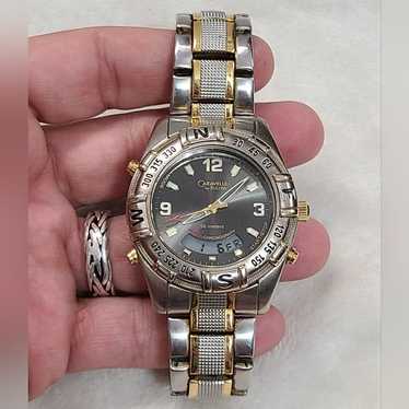 Vintage Caravelle By Bulova Women's Two Tone Watch - image 1