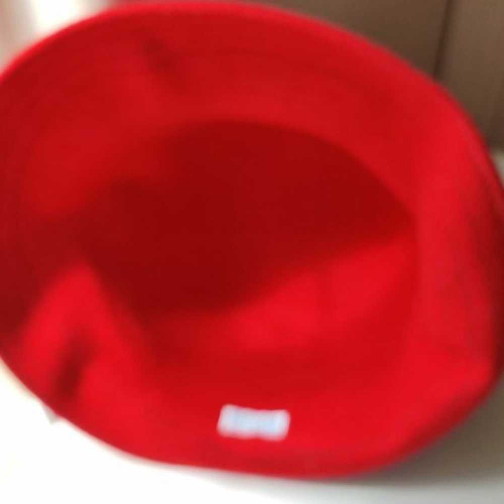 Jennifer Moore Hat Vintage one size red - image 8