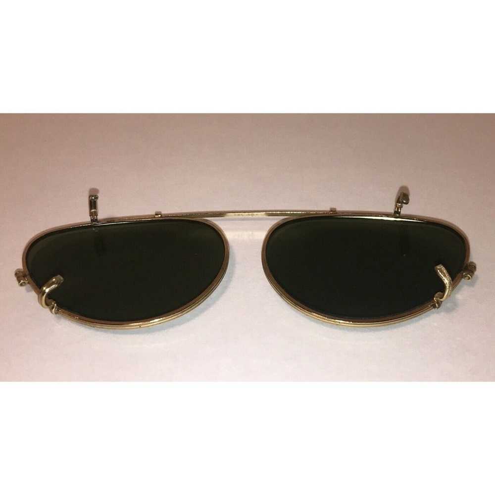 Rare Vintage 1950s Bausch & Lomb Clip-on Cat Eye … - image 4