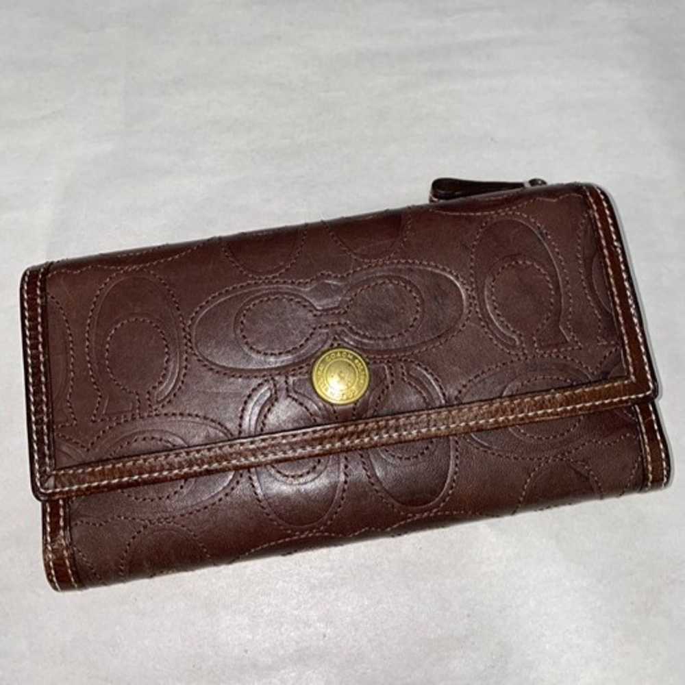 Vintage Coach patent leather wallets for women - image 1