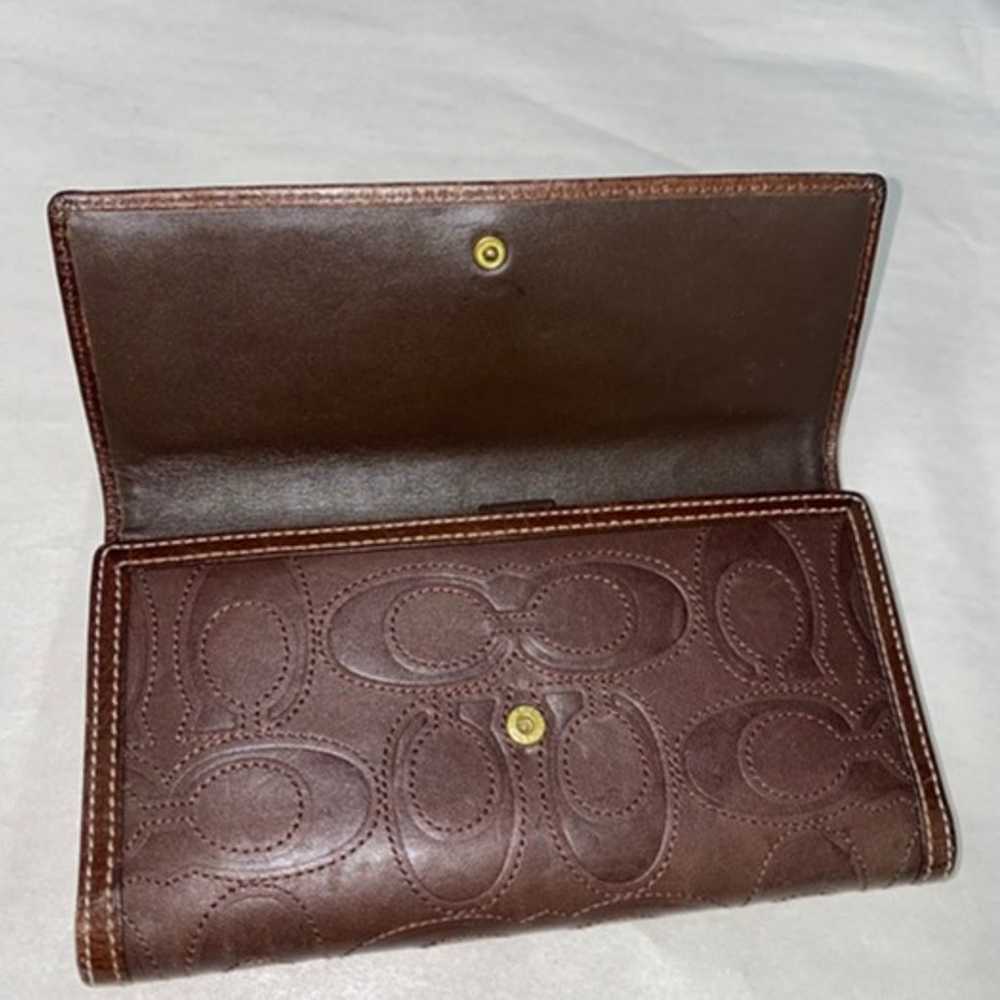 Vintage Coach patent leather wallets for women - image 4