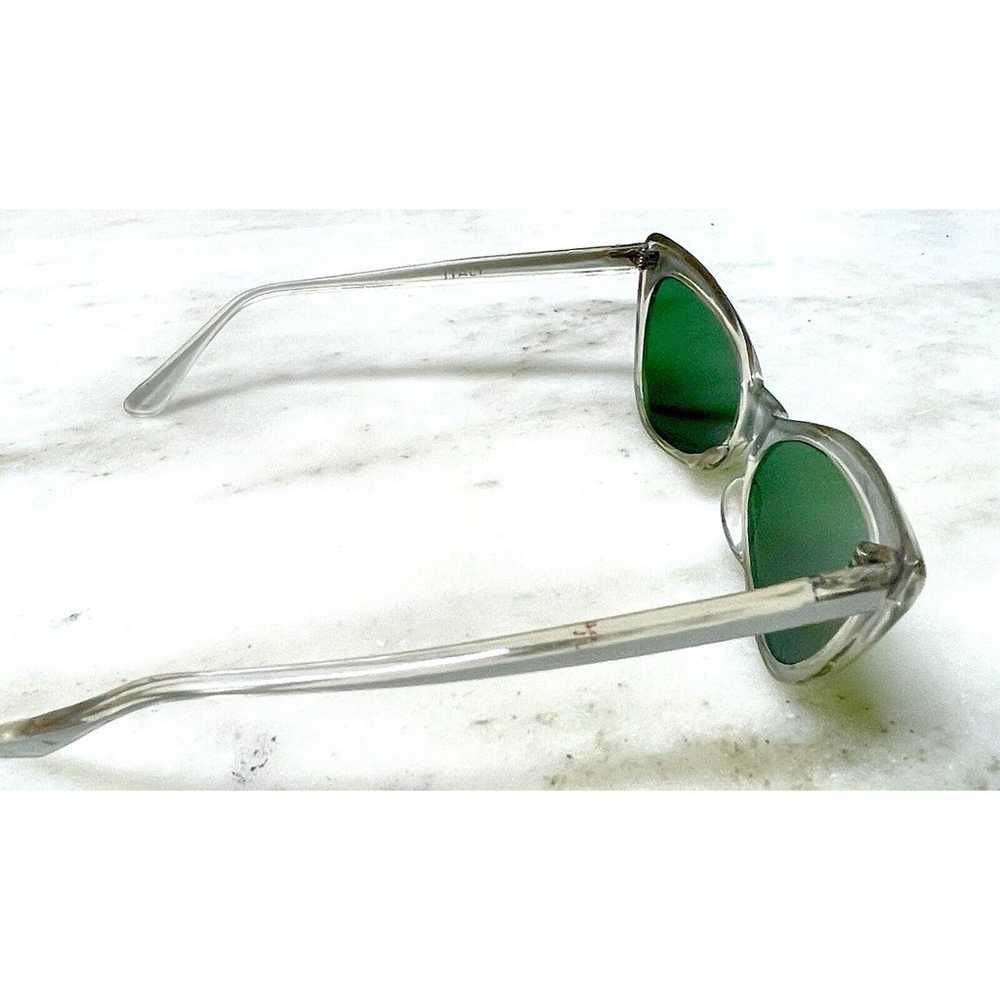 1950’s 1960’s Vintage Cat eye Gray Sunglasses Pea… - image 9