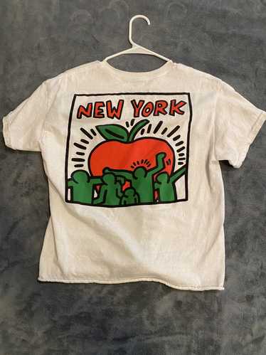 Keith Haring vintage cropped kieth haring