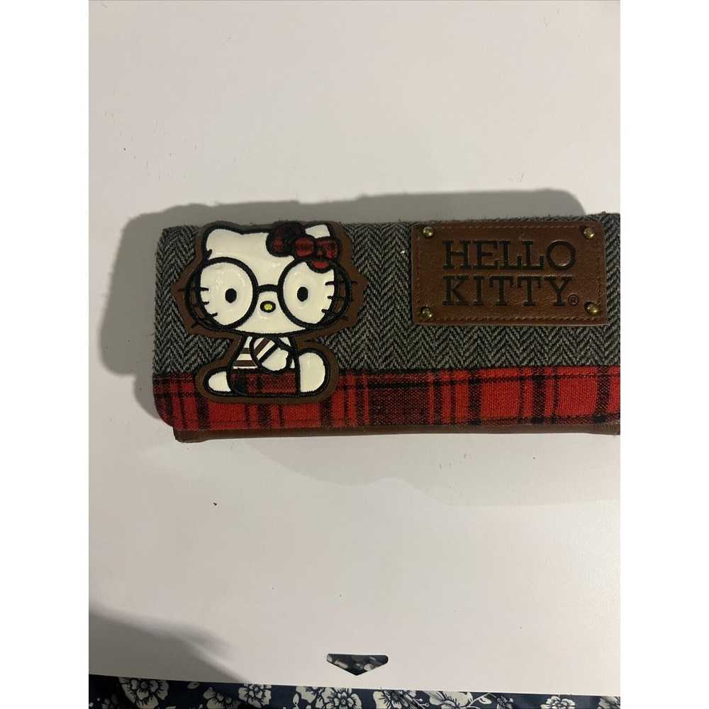 VTG Sanrio Hello Kitty Plaid Glasses Retired Loun… - image 9