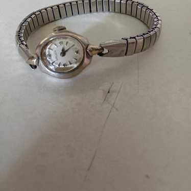 VINTAGE-Ladies Gruen Watch (10K RGP)- Stainless St