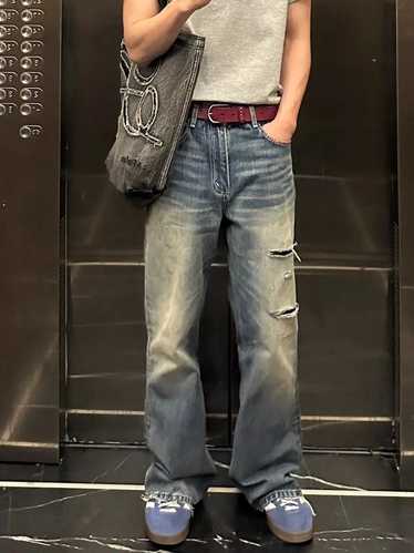 Japanese Brand × Jean × Streetwear Retro washed st