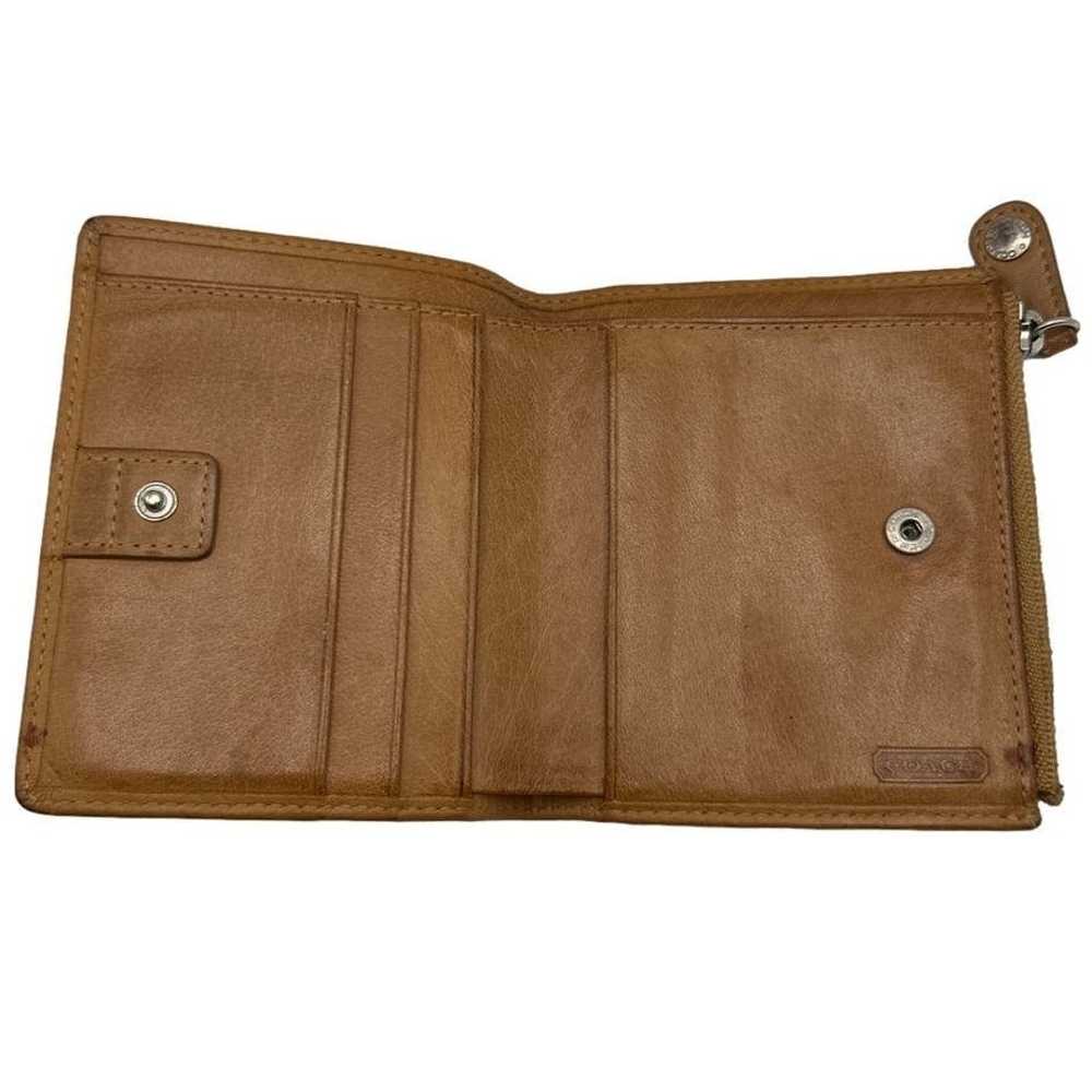 Vintage COACH Tan Wallet - image 3