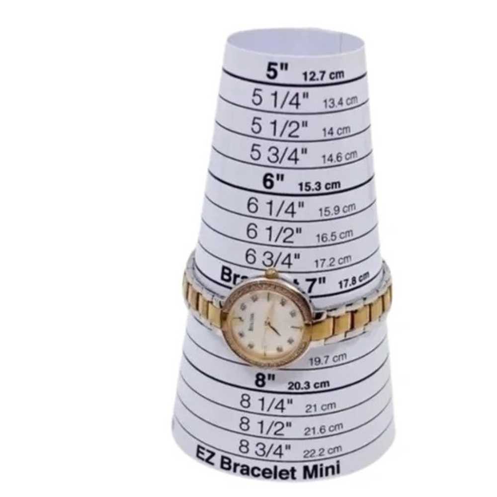 BULOVA~98r172~Diamond Watch LADIES' STAINLESS STE… - image 5