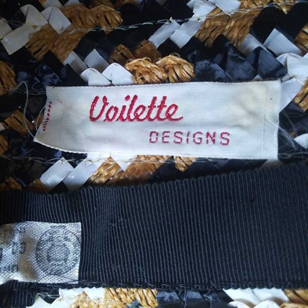 Vintage Voilette Hat- Union Made - image 2