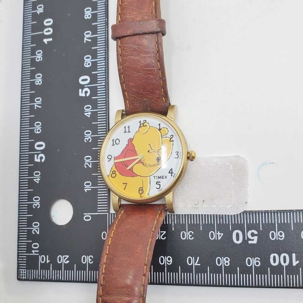 Disney Timex Winnie the Pooh Gold Toned Analog Wa… - image 8