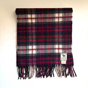 Burberrys 100% Cashmere Checked Scarf Stole