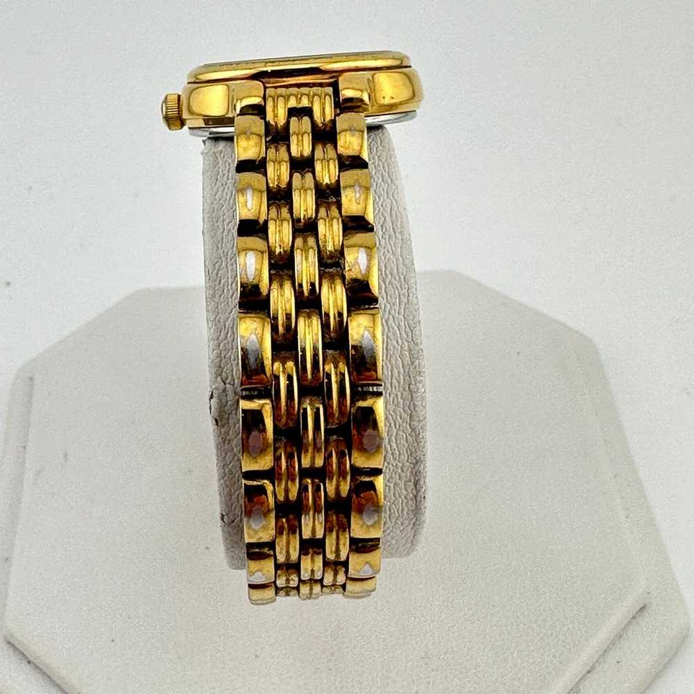 Vintage Seiko Gold Tone Ladies 23mm Quartz Wristw… - image 5