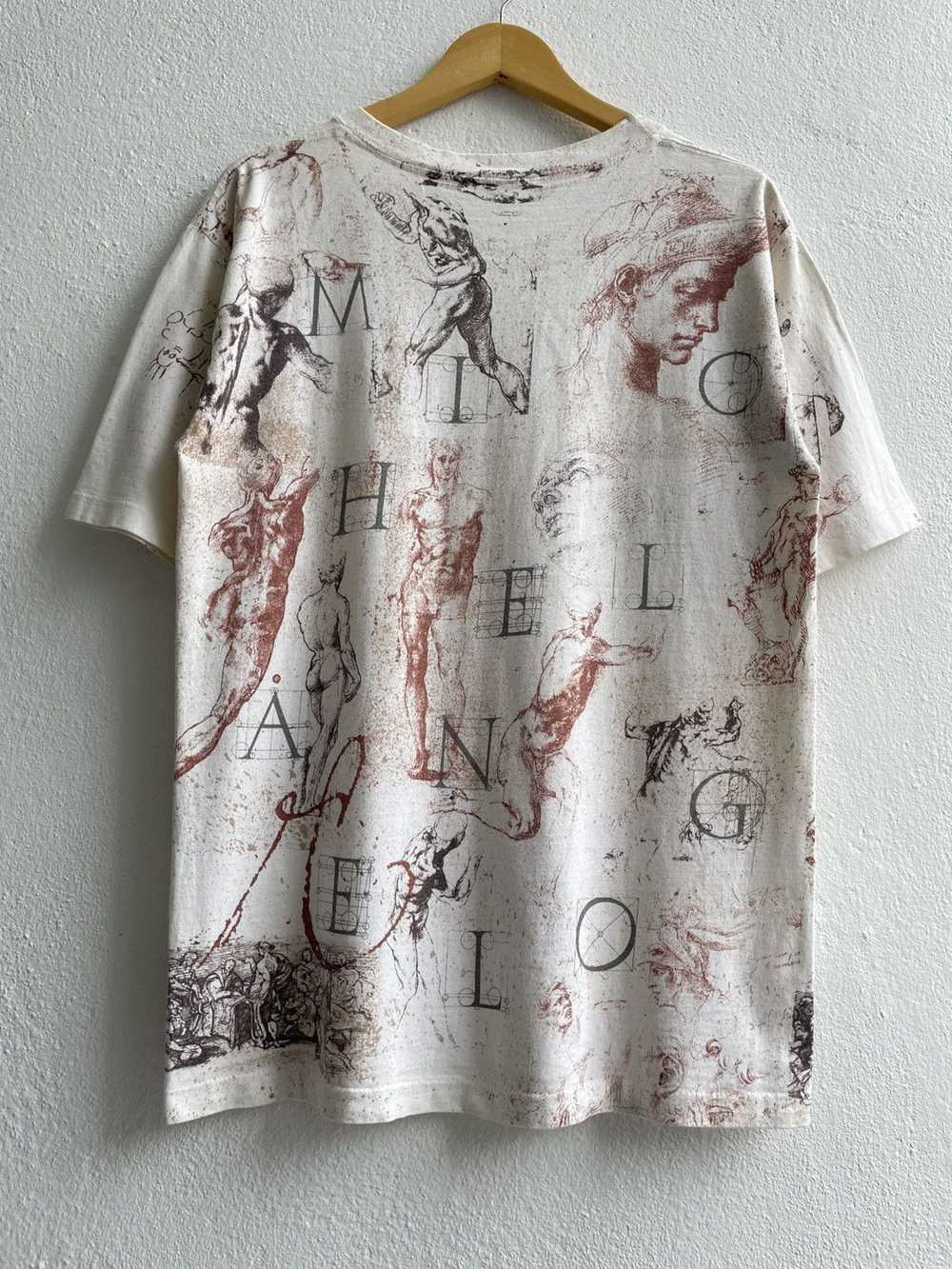 Art × Vintage Vintage 90's All Overprint Michelan… - image 10