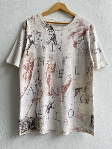 Art × Vintage Vintage 90's All Overprint Michelan… - image 1