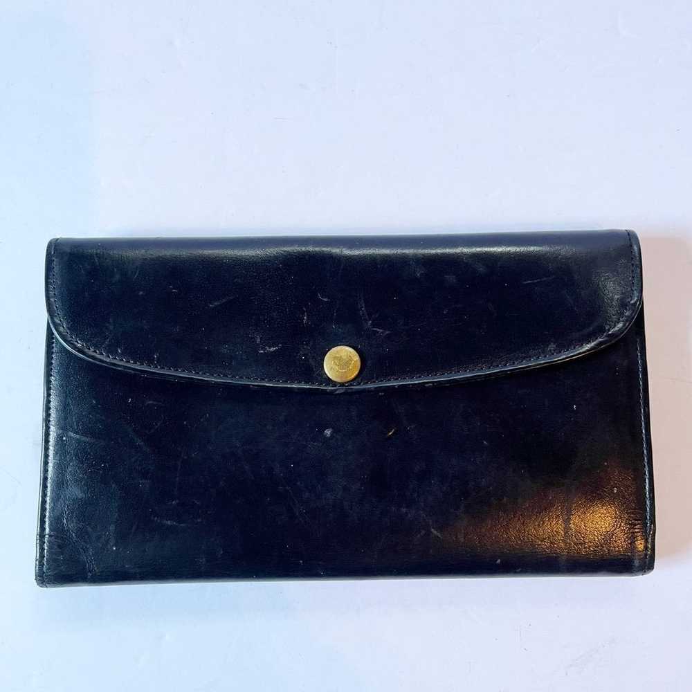 Vintage Coach Vintage Black Leather Bonnie Cashin… - image 1