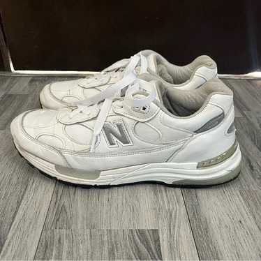 New Balance New Balance 992 Made in USA White Lea… - image 1