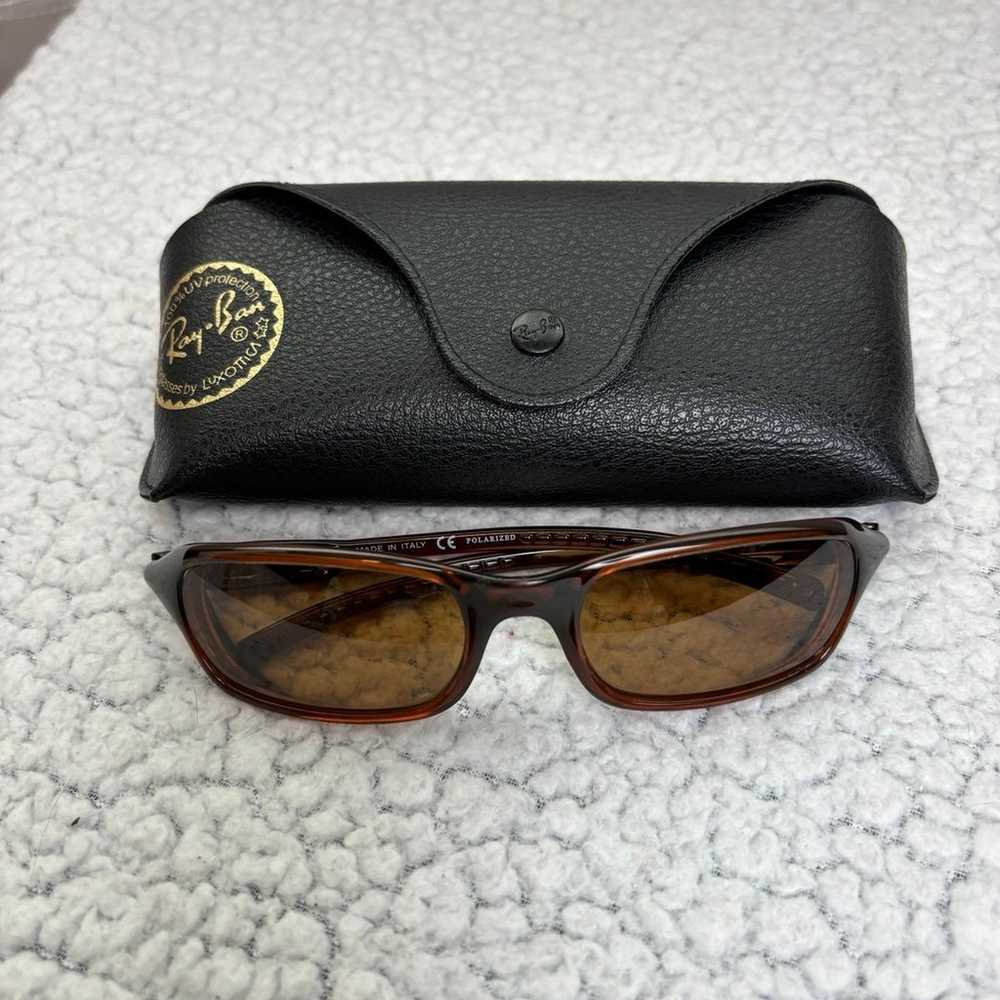 Rayban Brown Vintage Sunglasses w/Rayban Case - image 10