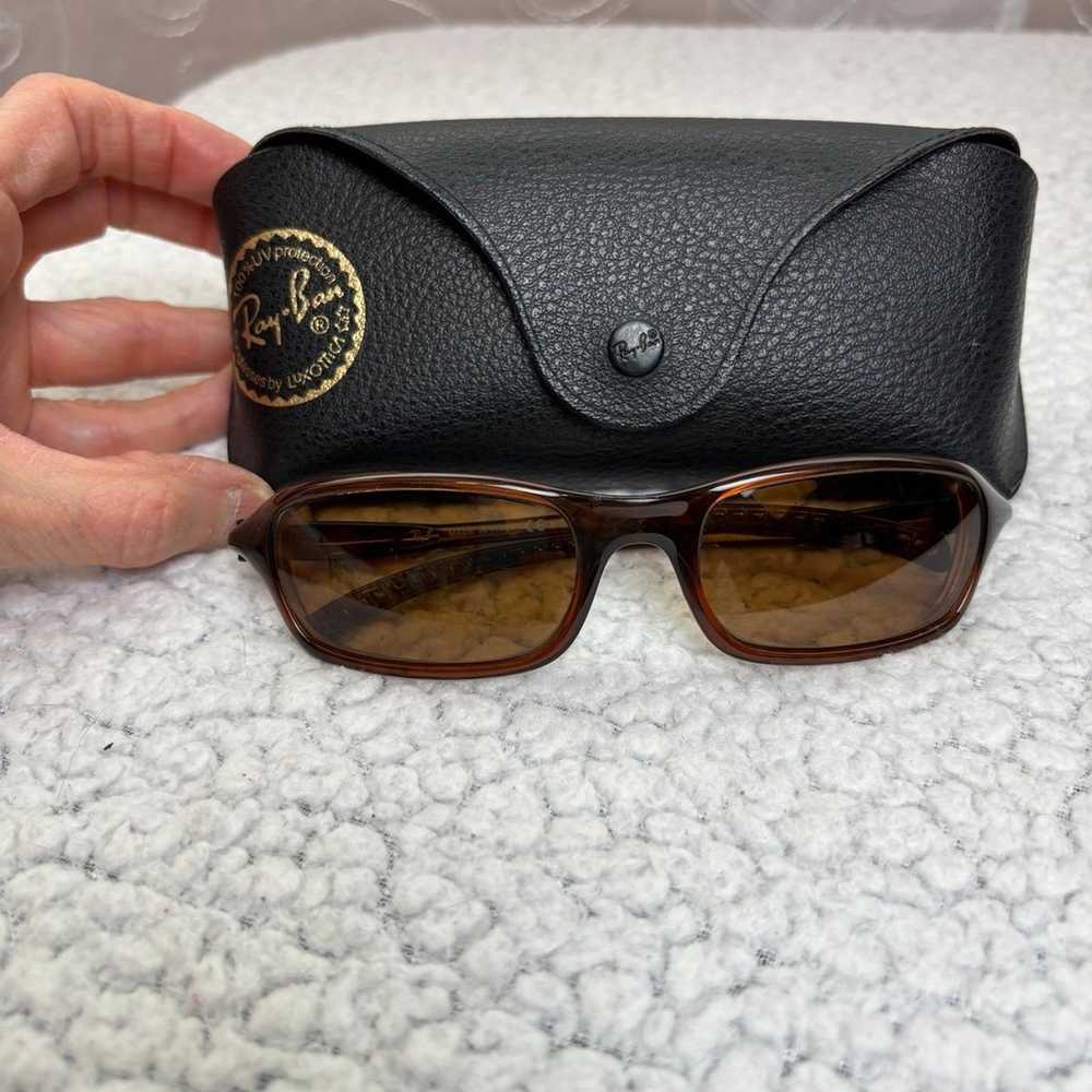 Rayban Brown Vintage Sunglasses w/Rayban Case - image 11