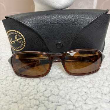 Rayban Brown Vintage Sunglasses w/Rayban Case - image 1