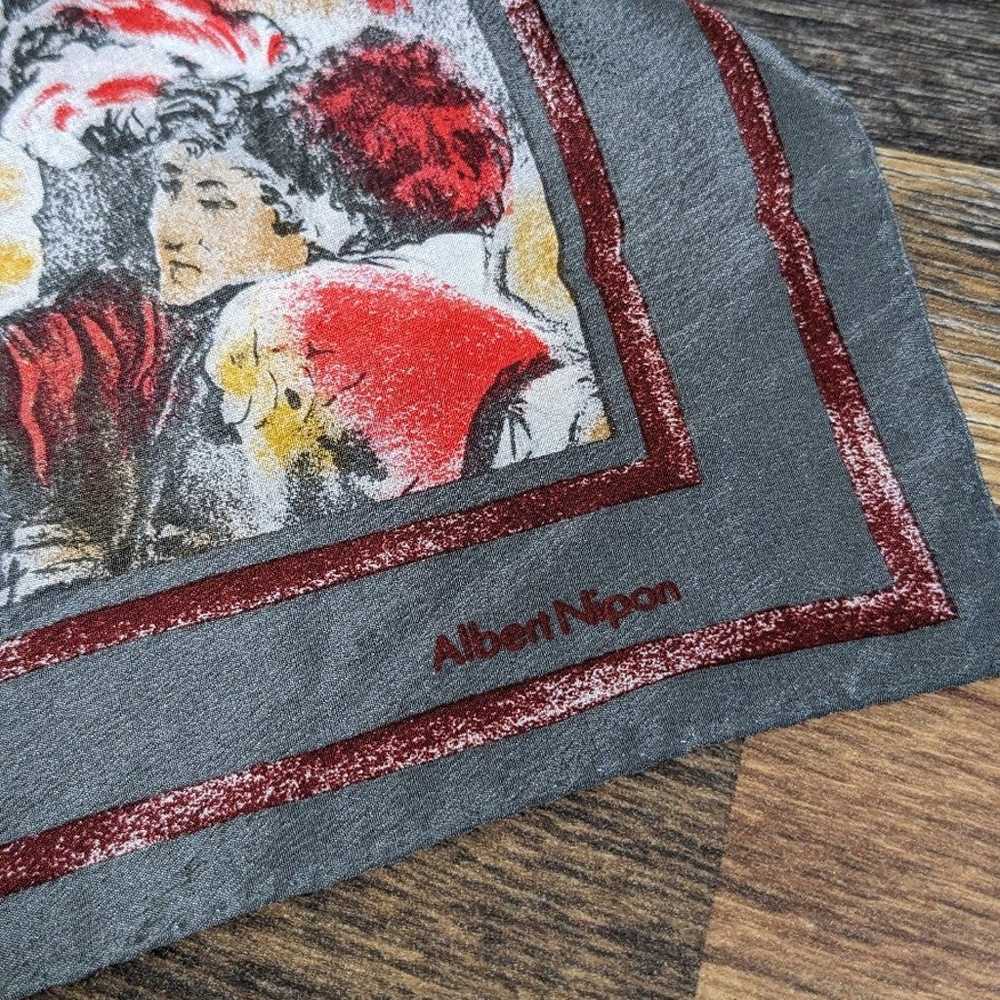 Vintage Albert Nipon Silk Scarf - image 6