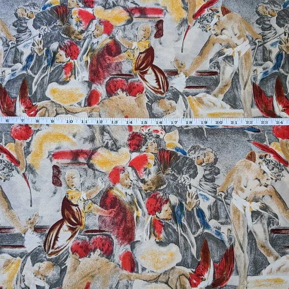 Vintage Albert Nipon Silk Scarf - image 8