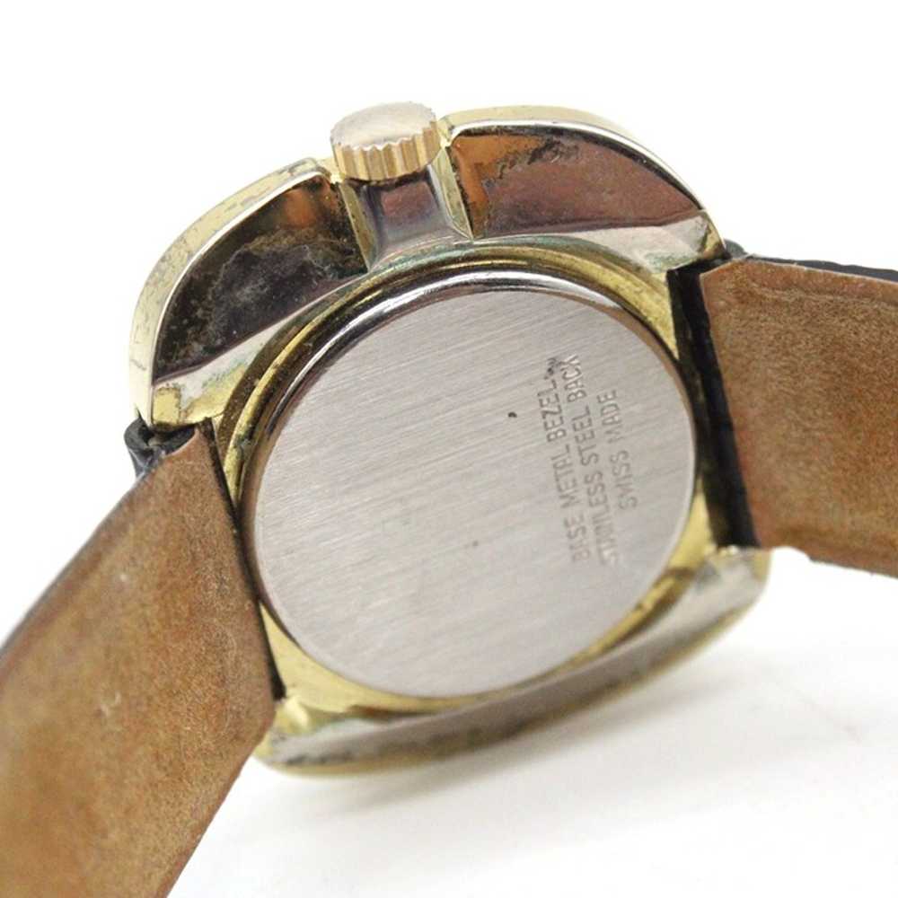 Vintage Lucerne Watch Womens Gold Tone Stainless … - image 9