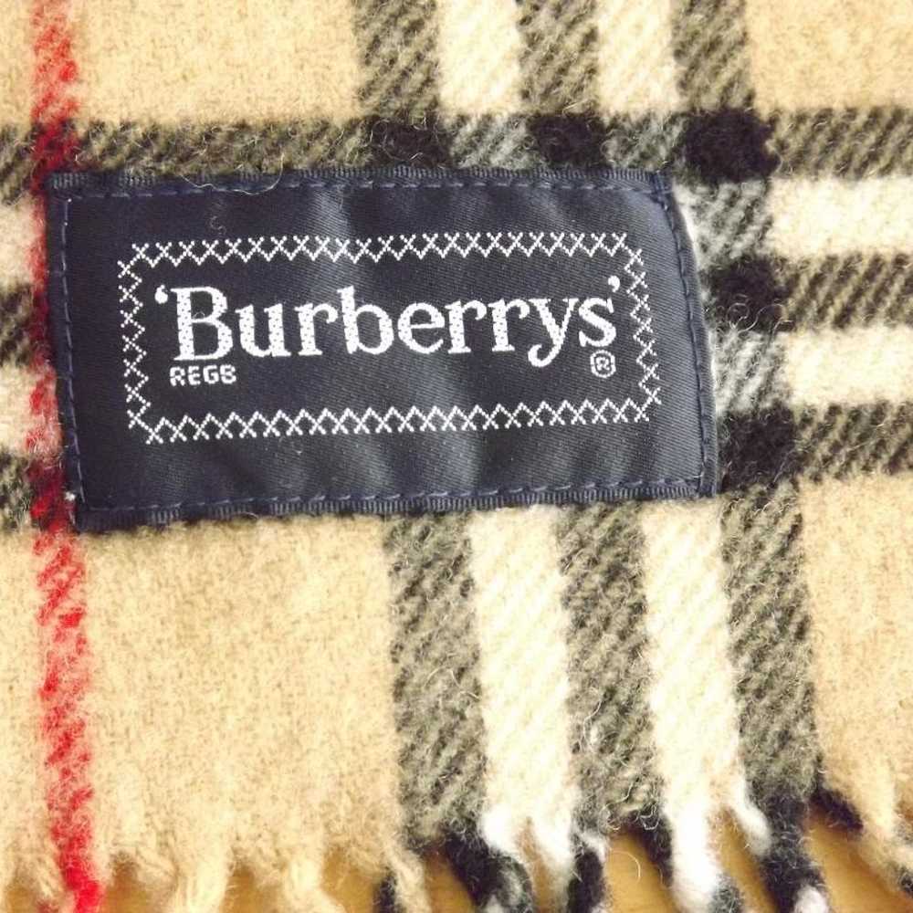 BURBERRY Vintage Wool Blanket Stole - image 3