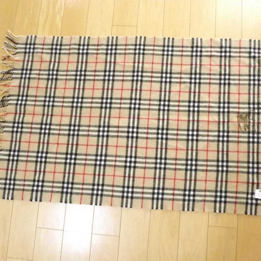 BURBERRY Vintage Wool Blanket Stole - image 4