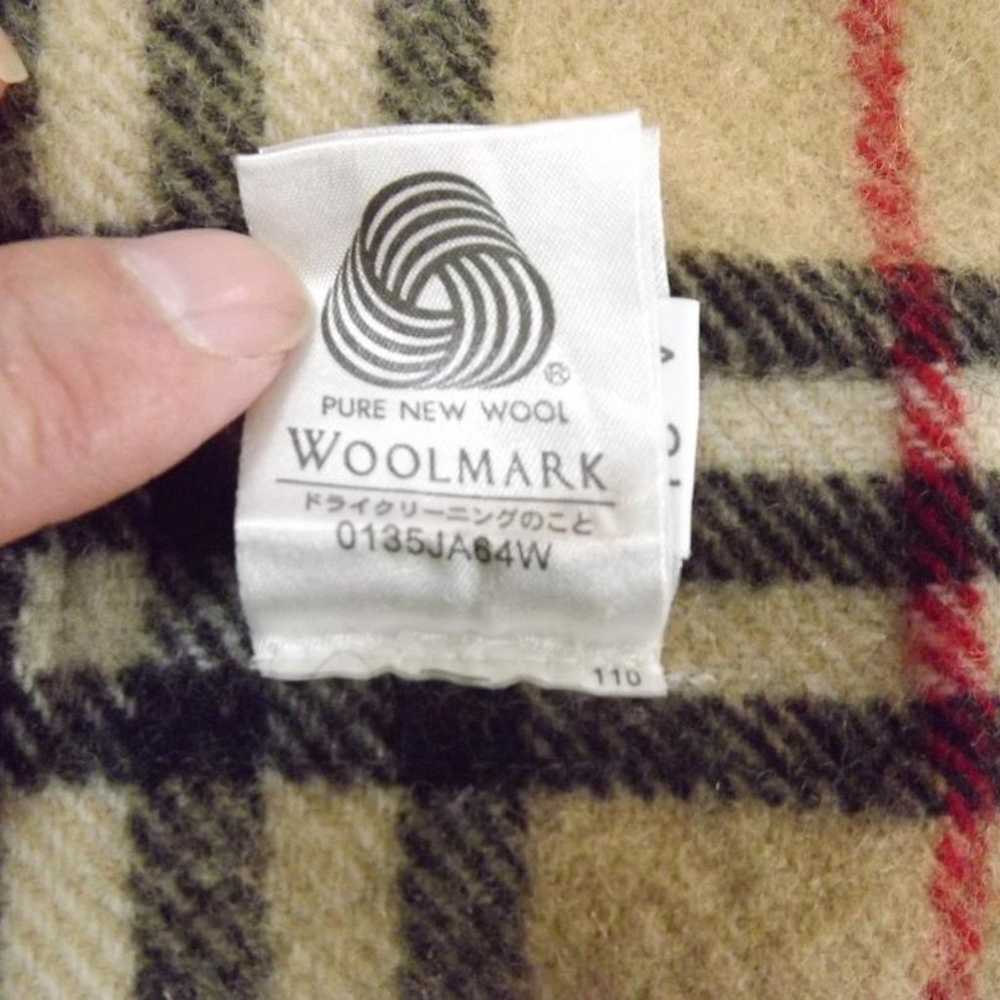 BURBERRY Vintage Wool Blanket Stole - image 5