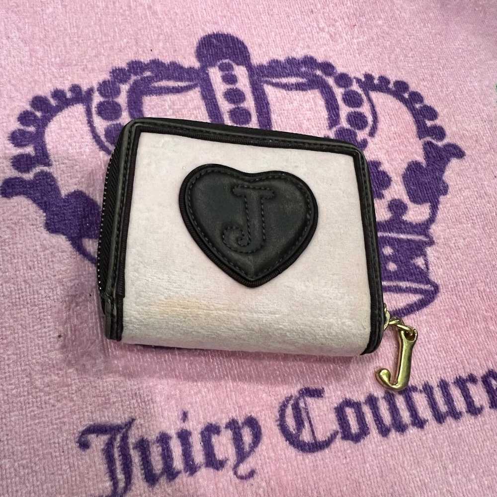 Vintage Pink Juicy Couture Wallet Card Holder Vel… - image 3