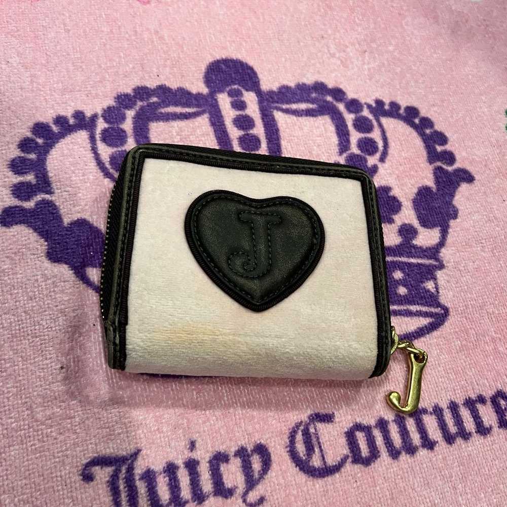 Vintage Pink Juicy Couture Wallet Card Holder Vel… - image 4