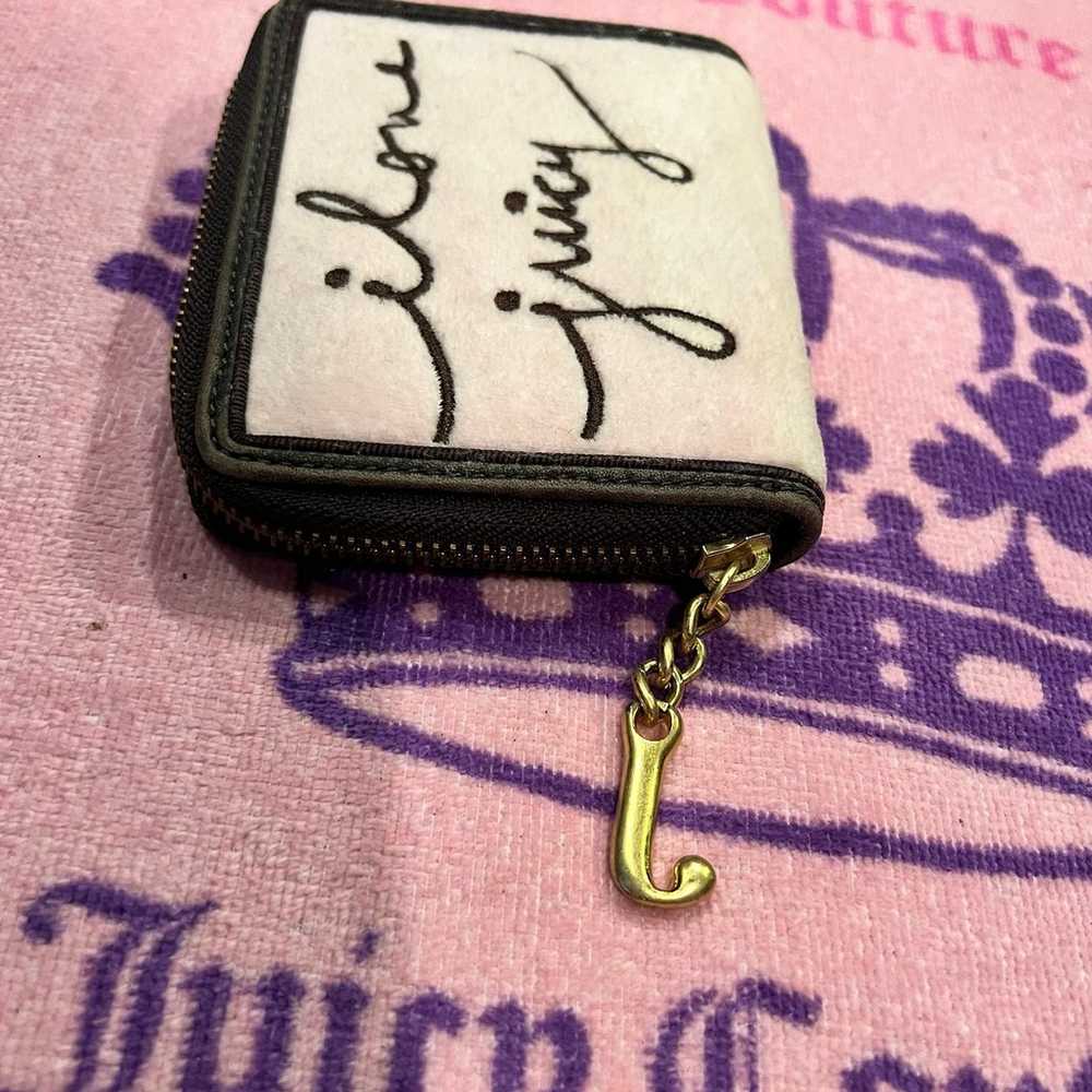 Vintage Pink Juicy Couture Wallet Card Holder Vel… - image 5