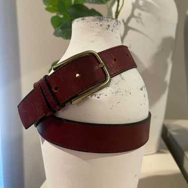 Christian Dior leather belt