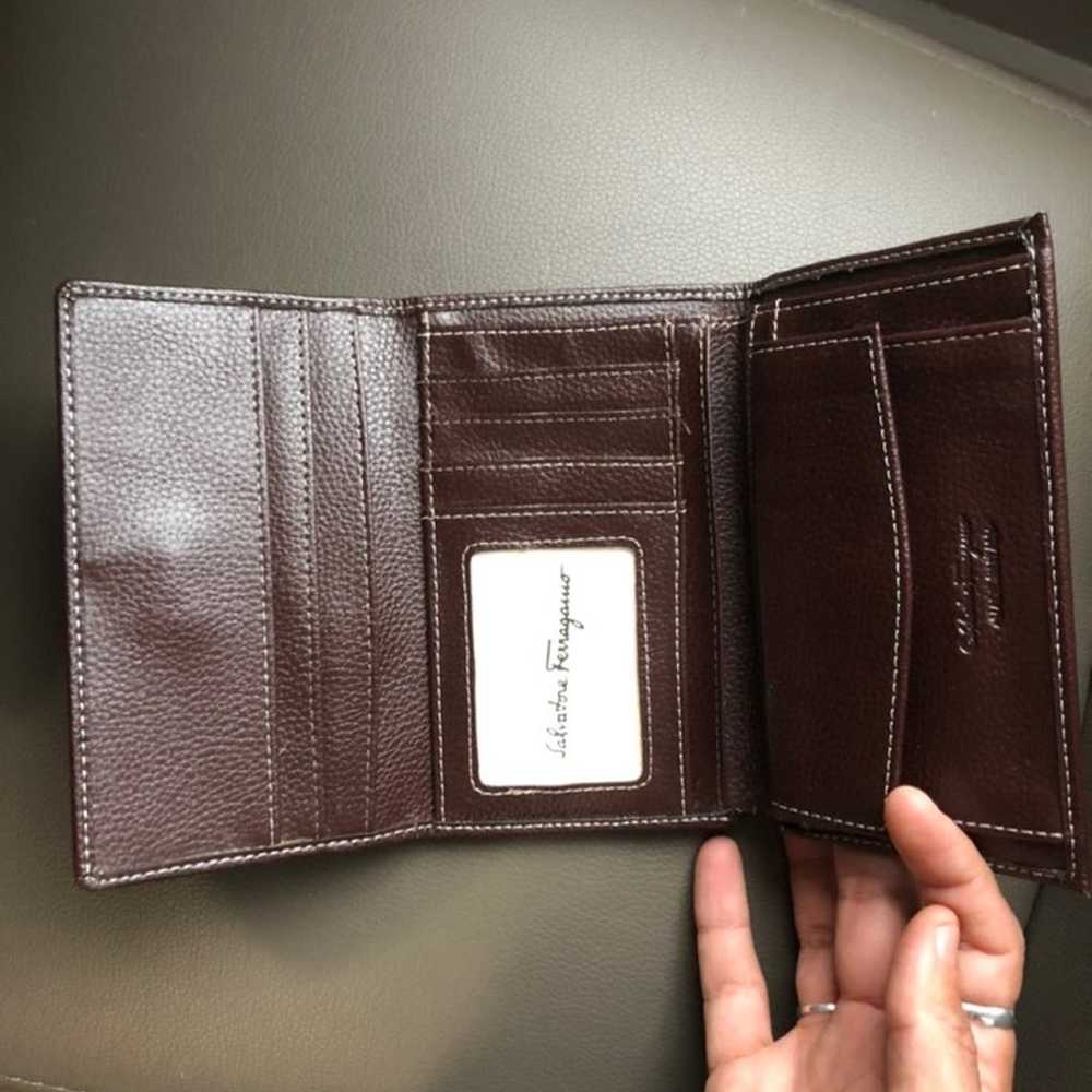 vintage salvatore ferragamo long wallet - image 3