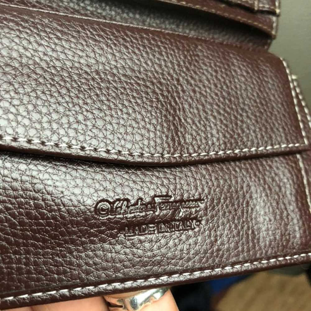 vintage salvatore ferragamo long wallet - image 4