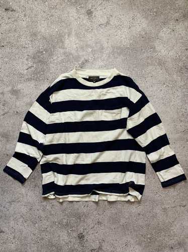 Beams Plus × Japanese Brand Beams Navy-White Strip