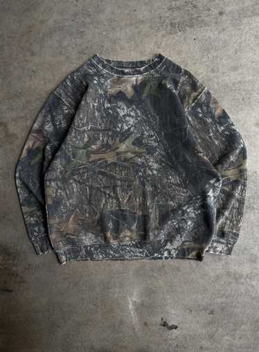 Realtree × Vintage 90s Realtree Camo Crewneck