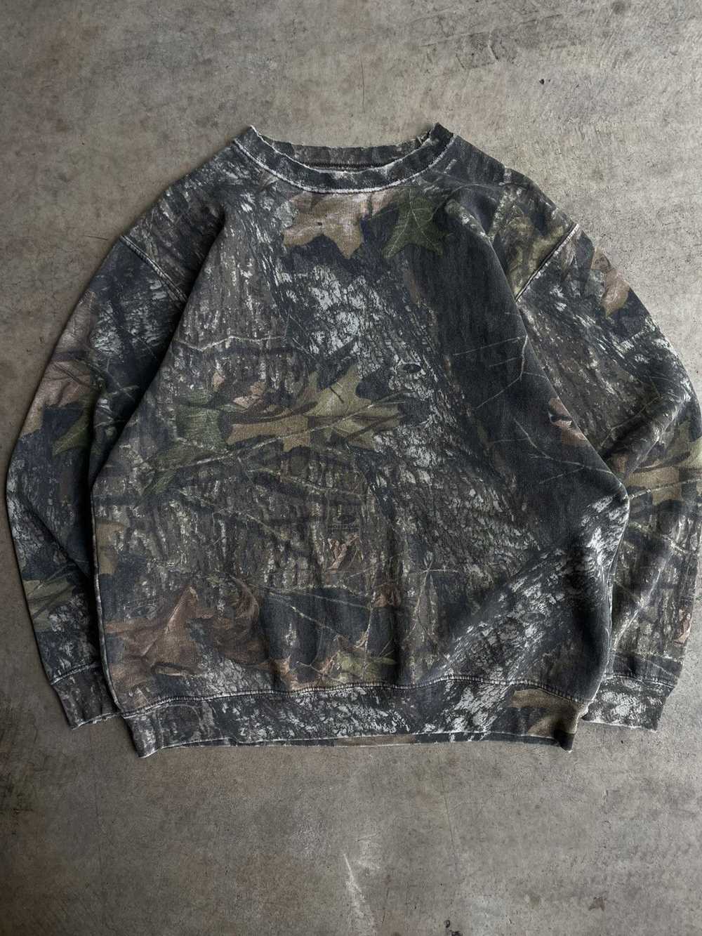 Realtree × Vintage 90s Realtree Camo Crewneck - image 3