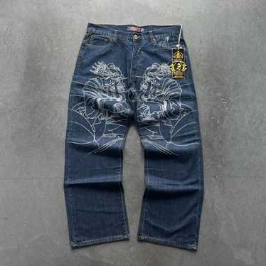 Newest christian audigier jeans mens size 40x32 Rare