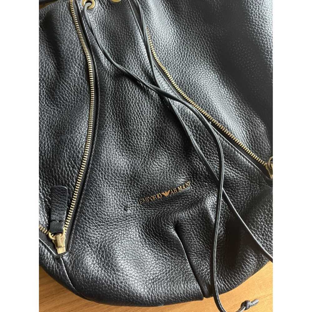 Emporio Armani Leather tote - image 3