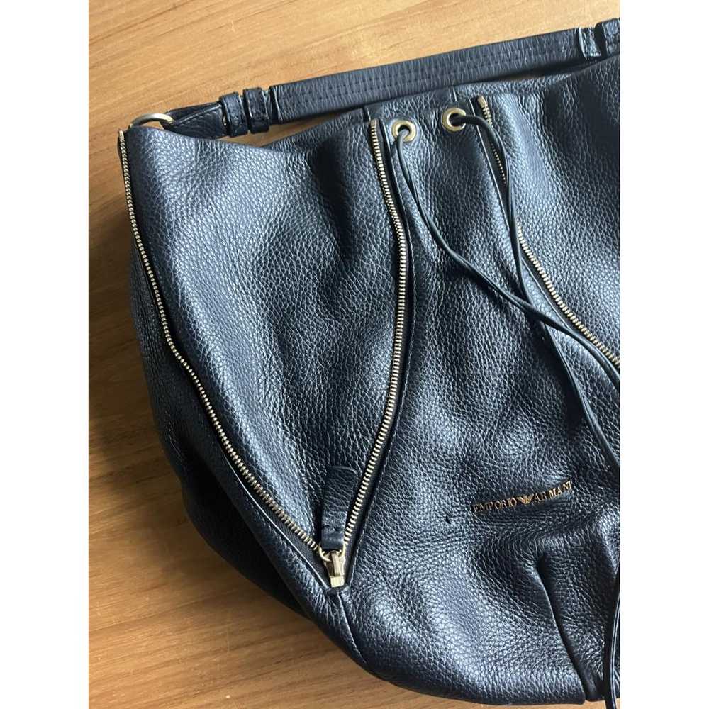 Emporio Armani Leather tote - image 4