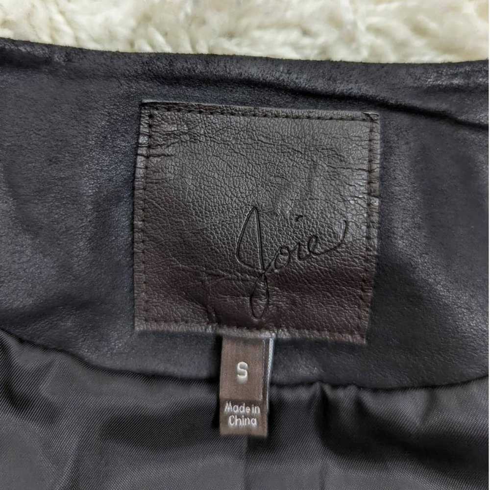 Joie Vegan leather jacket - image 4