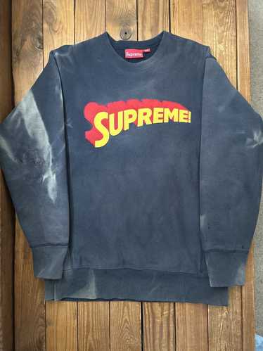 Supreme × Vintage Supreme Superman 2003 Crewneck S