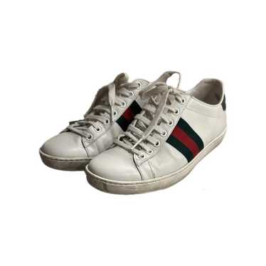 Gucci Ace leather trainers - image 1