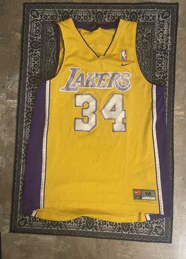 L.A. Lakers × NBA × Nike Shaq 2000 Lakers Jersey