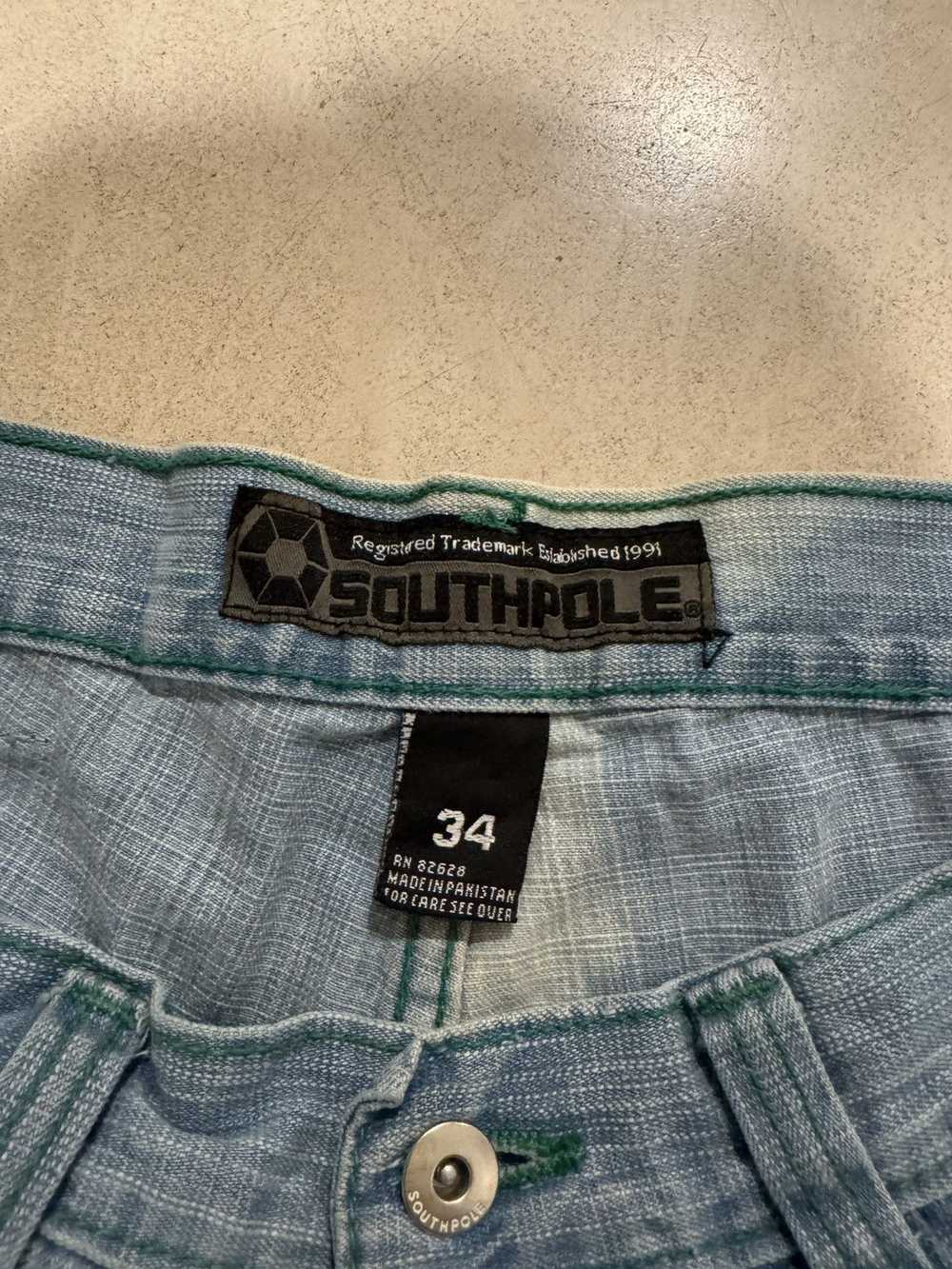 Southpole × Streetwear cut baggy southpole jorts - image 2