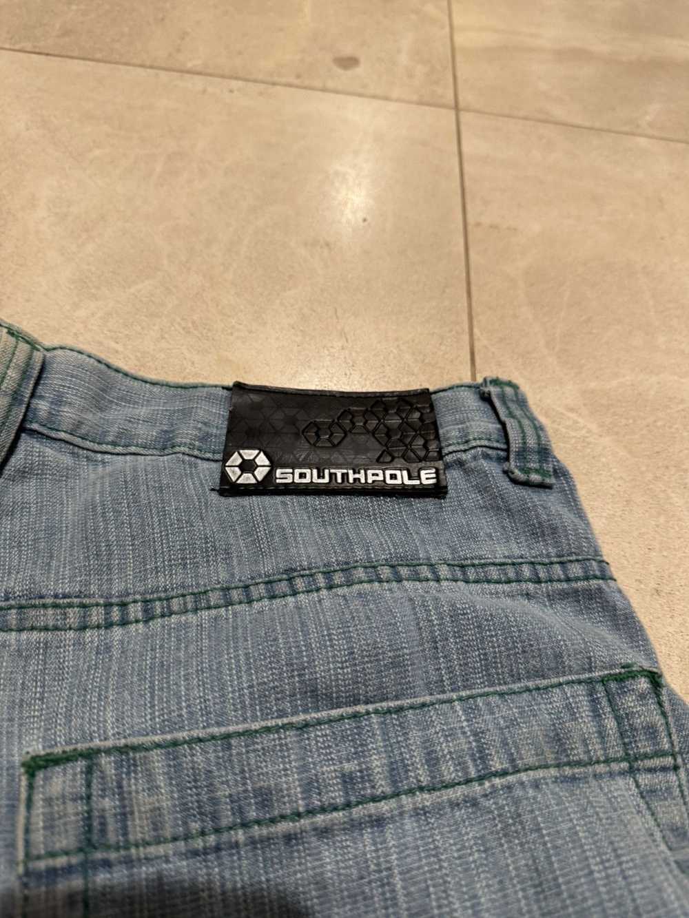 Southpole × Streetwear cut baggy southpole jorts - image 4